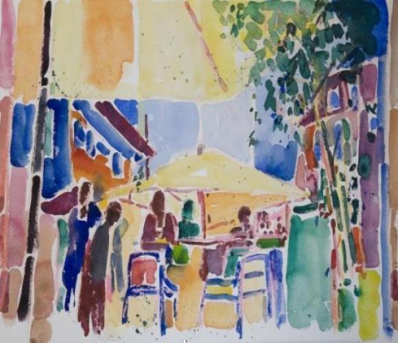 <p>
<p id="hau">Sommersonne</p>
<p id="ja">2010</p>
<p id="ra">Rahmen mit Passpartout</p>
<p id="gr">55cm x 65cm</p>
<p id="so">Sonstiges</p>
</p>